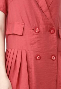 Madam-T TEODORINA - Robe Chemise - Preiselbeere -Madam-T Soldes 2022 25b0fb5a3b1441daa35cd234a0543f09