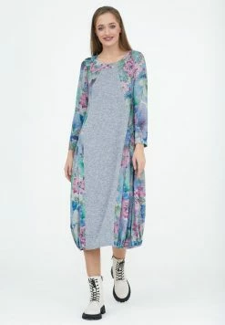 Madam-T ROSHELE - Robe De Jour - Blau,/lila -Madam-T Soldes 2022 25d91abd26aa4b2f9223e3c5efea89db