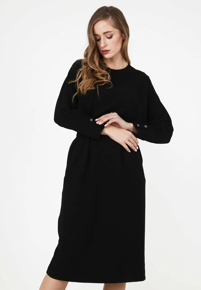 Madam-T KLEID TOMASA - Robe De Jour - Schwarz 1 Madam-T KLEID TOMASA - Robe De Jour - Schwarz