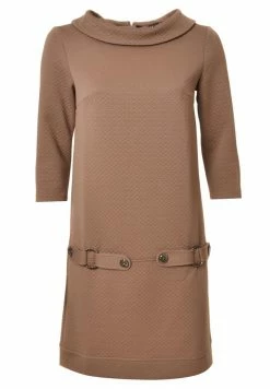 Madam-T SALAMANKA - Robe Fourreau - Hellbraun -Madam-T Soldes 2022 25e23e2f7fb2435d98b52064a391c893