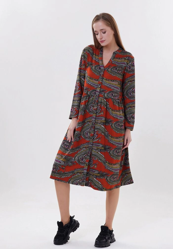 Madam-T LEONA - Robe De Jour - Paisley 7 Madam-T LEONA - Robe De Jour - Paisley – Image 7