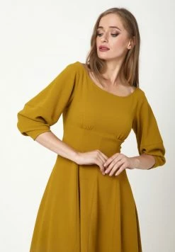 Madam-T RAMILDA - Robe De Jour - Senf -Madam-T Soldes 2022 266147c456c541419f5a6763ec5fcccc