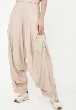 Madam-T Pantalon Classique - Beige -Madam-T Soldes 2022 2662a2cbadec4fd698ed53f5a5150d44