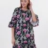 Madam-T NATELLA - Robe De Jour - Anthrazit Rosa