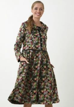 Madam-T KLEID BELLA - Robe Chemise - Grau, Grün -Madam-T Soldes 2022 26c3a24f47ed410fa2c051b58606e41b