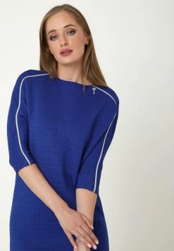 Madam-T ALLTAGS - Robe Fourreau - Indigo 12 Madam-T ALLTAGS - Robe Fourreau - Indigo -Madam-T Soldes 2022 26c8eed9412c40ee8262e5390fb38400