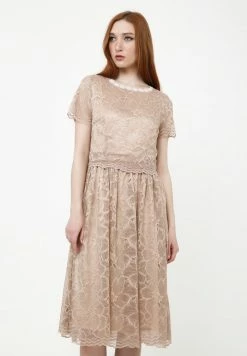 Madam-T ESPERA - Robe De Jour - Beige