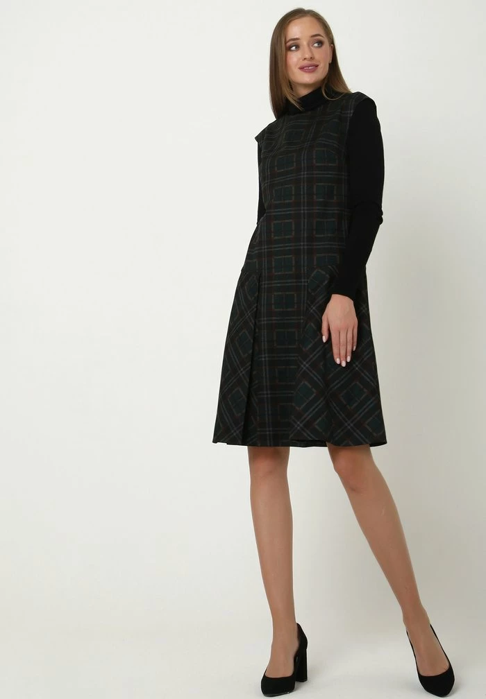 Madam-T GASCONA - Robe De Jour - Schwarz/grün 7 Madam-T GASCONA - Robe De Jour - Schwarz/grün – Image 7