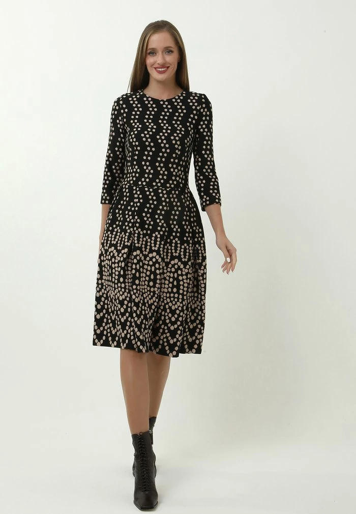 Madam-T UNIKERA - Robe De Jour - Schwarz 2 Madam-T UNIKERA - Robe De Jour - Schwarz – Image 2