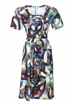 Madam-T ZEFIRA - Robe De Jour - Race Choppers/hellgrün -Madam-T Soldes 2022 27784268ec0c4949834be70f7ccfdea4