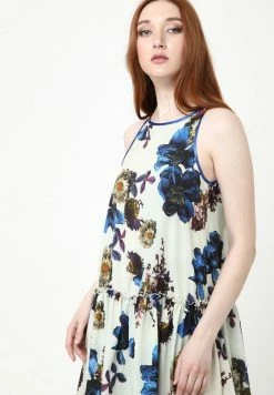 Madam-T LAZUR - Robe De Jour - Gelb Indigo -Madam-T Soldes 2022 27e40de586f4491c9069cbf613178c8f