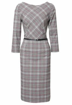 Madam-T Robe De Jour - Grau/ Weinrot 13 Madam-T Robe De Jour - Grau/ Weinrot -Madam-T Soldes 2022 282de455826544beac4339d5246b4a5f
