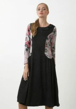 Madam-T PATRICIA - Robe De Jour - Black/light Pink -Madam-T Soldes 2022 288393cbfe984195a2022e302fdb5b1b