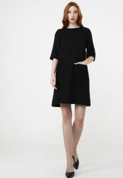 Madam-T MILANIA - Robe De Jour - Schwarz -Madam-T Soldes 2022 2932fd16734e4a419cd8fa63dba85b19