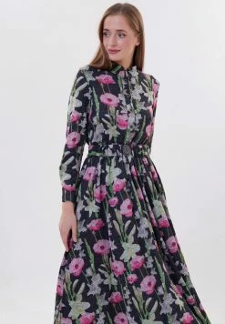 Madam-T EVELINA - Robe Longue - Bla Askk/rosa -Madam-T Soldes 2022 29837c00a8d340eb9edc2583492f6479