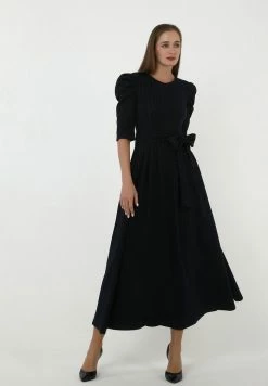 Madam-T ANGE - Robe Longue - Blau -Madam-T Soldes 2022 2984681c1f61496ca7c974b76e5a3dfe