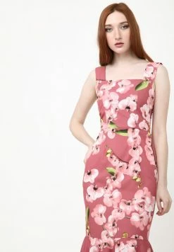 Madam-T ROMENA - Robe Fourreau - Rosa, Grün -Madam-T Soldes 2022 2aa42756c4fa4a718d4540e8bb1eba4c