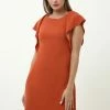 Madam-T Robe De Jour - Terrakotta