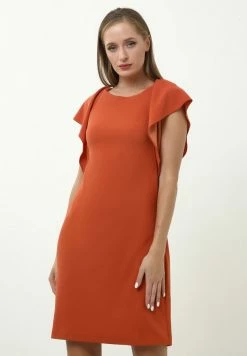 Madam-T Robe De Jour - Terrakotta