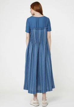 Madam-T Snura - Robe De Jour - Dunkelblau, Weiß -Madam-T Soldes 2022 2b05a3eab5194643aa542e4e4c4bfc87