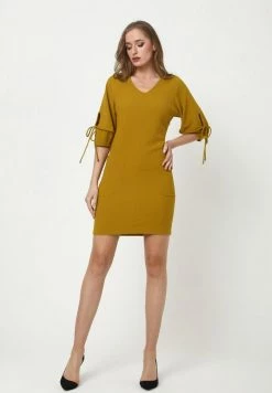 Madam-T ANHELITA - Robe De Jour - Senf -Madam-T Soldes 2022 2b0ba3af24a2441f95950d0a3017a275