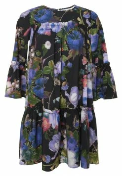 Madam-T EDEMIA - Robe De Jour - Schwarz, Lila -Madam-T Soldes 2022 2b1c07b69d9449cf8d3e854297309c2b