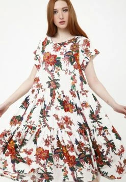 Madam-T FATINA - Robe De Jour - Beige, Grün -Madam-T Soldes 2022 2c10f6817b034a6986e37966a551571f