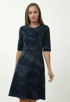 Madam-T SAPALERI - Robe De Jour - Blau/schwarz -Madam-T Soldes 2022 2c36f34136d7404ea1f6d3739cd8872d