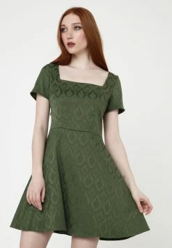 Madam-T Agava - Robe De Jour - Grün