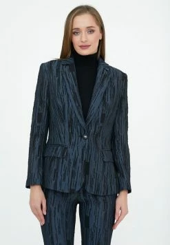 Madam-T MANA - Blazer - Black / Blue