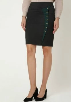 Madam-T ROCK ROCK GUCHANA - Jupe Crayon - Grau -Madam-T Soldes 2022 2c8e05e6e0b14843bf8c1af4ee9c07e4