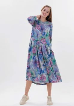 Madam-T DEMETRANA - Robe Pull - Hellblau/lila -Madam-T Soldes 2022 2d086ce65fcc401ca02b52549de20e7c