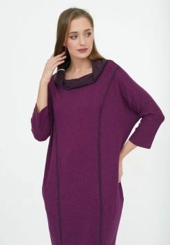 Madam-T KASHIRA - Robe Pull - Pflaume 10 Madam-T KASHIRA - Robe Pull - Pflaume -Madam-T Soldes 2022 2d1e0554dba1428d9a4a03a126d548ee