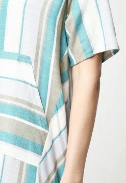 Madam-T KIRATA - Robe De Jour - Aqua, Khaki -Madam-T Soldes 2022 2d96656748a34e13a80efbf8b45ce7ac