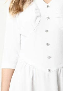 Madam-T DAISY - Robe De Jour - Weiß -Madam-T Soldes 2022 2dac29272cff406689c0d070412c749f