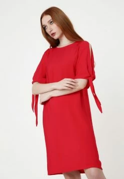 Madam-T GZHELA - Robe De Jour - Scharlachrot