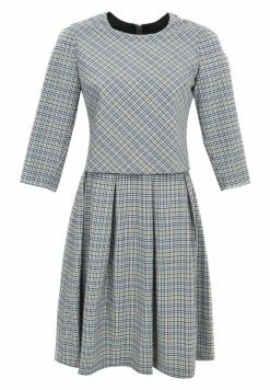 Madam-T OTRA - Robe De Jour - Grau Gelb -Madam-T Soldes 2022 2e250e06a1fa4892afcdea808f951282