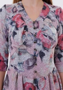 Madam-T DAISY - Robe De Jour - Hellgrün/ Rosa -Madam-T Soldes 2022 2e32ffb7853341b28895da5dd96bbc39