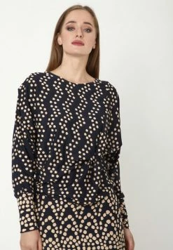 Madam-T Robe Fourreau - Blau Creme -Madam-T Soldes 2022 2e5ba6360e5a4a47add95772d12dbb4a