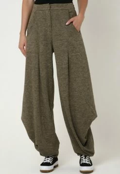 Madam-T AZZERA - Pantalon Classique - Khakifarben