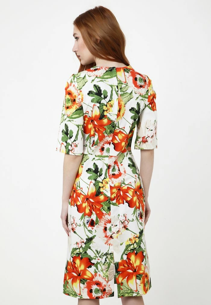 Madam-T SANATA - Robe De Jour - Milchig, Orange 3 Madam-T SANATA - Robe De Jour - Milchig, Orange – Image 3