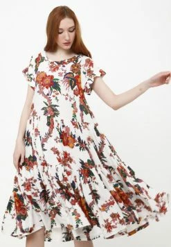 Madam-T FATINA - Robe De Jour - Beige, Grün