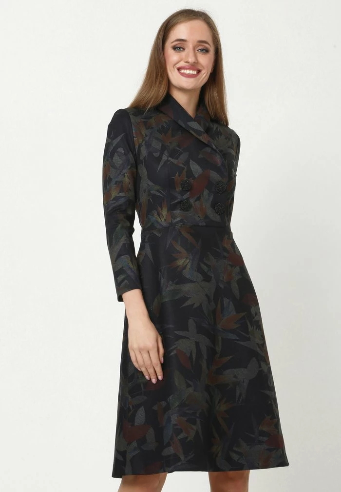 Madam-T JERSEYKLEID - Robe En Jersey - Blau Grau 5 Madam-T JERSEYKLEID - Robe En Jersey - Blau Grau – Image 5