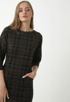 Madam-T IZMIRA - Robe De Jour - Schwarz Senf -Madam-T Soldes 2022 2f463daddba642fdbc683b0f68958633