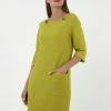 Madam-T FERULE - Robe Fourreau - Olive