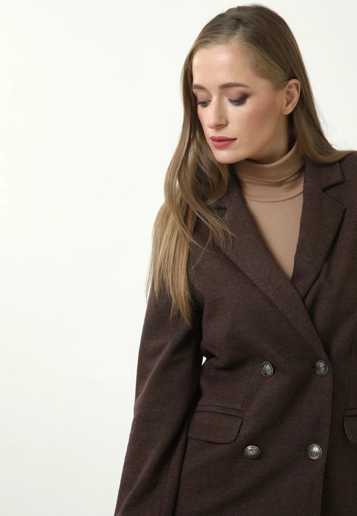 Madam-T SILVANA - Blazer - Beige/burgund 4 Madam-T SILVANA - Blazer - Beige/burgund – Image 4