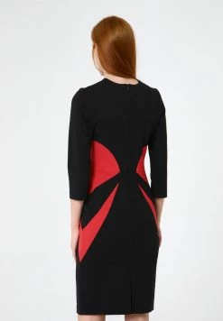 Madam-T Robe Fourreau - Schwarz Rot 9 Madam-T Robe Fourreau - Schwarz Rot -Madam-T Soldes 2022 30abe3d7b4ad4f2ba83975a98072839c