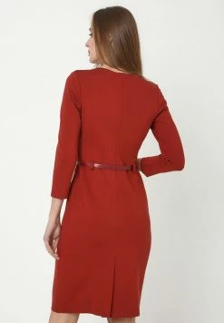 Madam-T AMBONA - Robe Fourreau - Pfirsich Terrakotta -Madam-T Soldes 2022 30cdcc32f1f54e8cbcfcdd0e9f82ea26