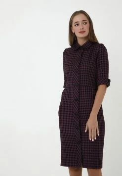 Madam-T ALVA - Robe Chemise - Lila -Madam-T Soldes 2022 30d0511bcb9344659ea841b73d146cee