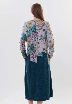 Madam-T MINEVRANA - Robe Pull - Grüne Linie -Madam-T Soldes 2022 31123f57e9174d4cbd0dfa3a58e56412